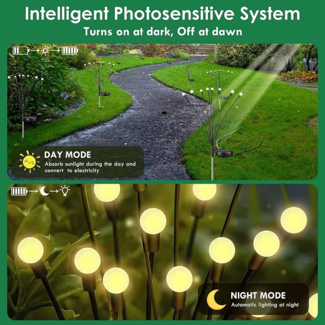 Solar Powered Garden Lights